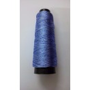 BLUE - 175+ Yards Viscose Rayon Art Silk Thread Yarn - Embroidery Crochet Knitting Lace Trim Jewelry